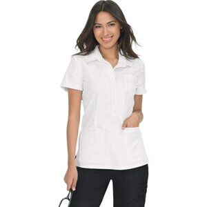 KOI™ 243 Women's Felicia Scrub Top - White